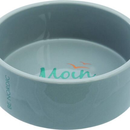 Trixie Bļoda dzīvniekiem, keramika BE NORDIC bowl Moin, ceramic, 1.4 l/ø 20 cm, grey