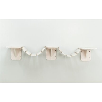 Trixie Pie sienas stiprinājums nagu asināšanas stabiem Climbing ladder for wall mounting, 150 × 30 cm, white