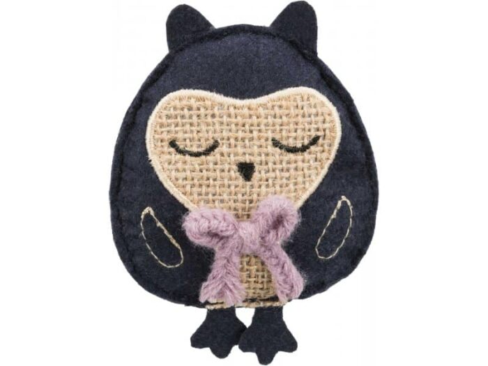 Trixie Rotaļlieta kaķiem Owl, fabric, catnip, 11 cm — изображение 1
