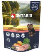 Ontario Konservi suņiem Dog Carp with vegetables in broth, 300g