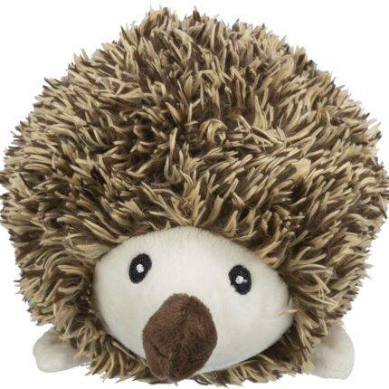 Trixie Plīša rotaļlieta Hedgehog ball, plush/rubber, 17 cm