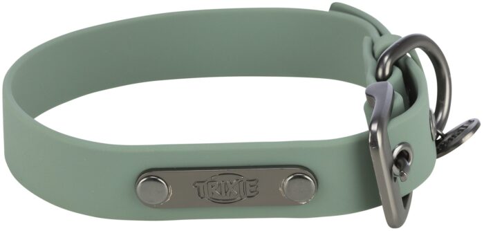 Trixie Apkakle suņiem CityStyle collar, PVC, M 35–42 cm/20 mm, sage - Image 3