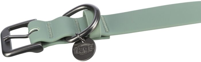 Trixie Apkakle suņiem CityStyle collar, PVC, M 35–42 cm/20 mm, sage - Image 4
