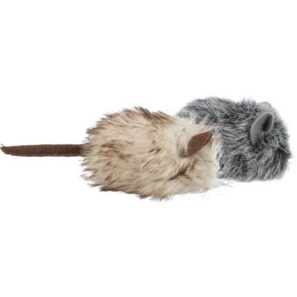 Trixie Rotaļlieta kaķiem Mouse, plush, catnip, 9 cm, 1 gab