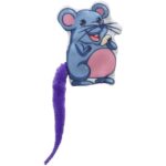 Trixie Rotaļlieta kaķiem Mouse, fabric, catnip, 7.5 cm, 1 gab — изображение 5