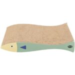 Trixie Nagu asināmais Scratching cardboards fish, catnip, 40 × 30 × 11 cm, 2 gab — изображение 3