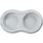 Trixie Bļoda dzīvniekiem, plastmasa Double bowl, light-weight version, 2 × 0.2 l/ø 11 cm/26 × 4 × 14 cm — изображение 5