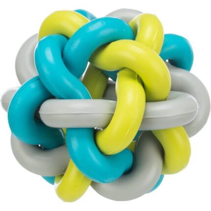 Trixie Rotaļlieta suņiem Knotted ball, natural rubber, ø 7 cm
