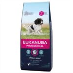 Eukanuba Sausa barība suņiem Adult Medium Chicken, 15 kg