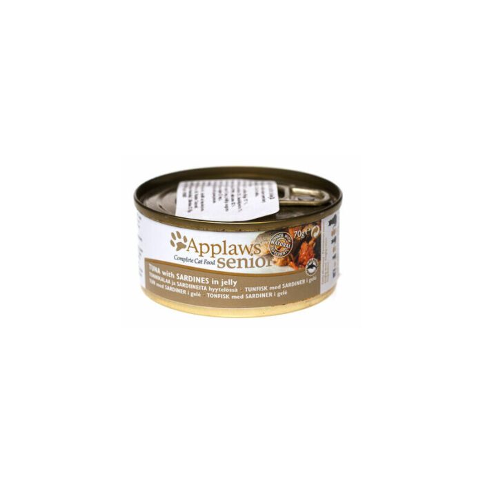 Applaws Tuna with Sardines in jelly SENIOR 70g - Image 1