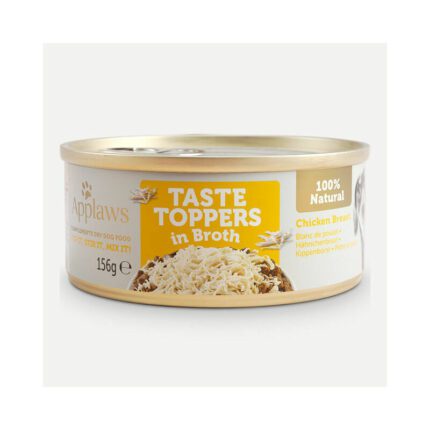 Applaws Dog Taste Toppers in Broth Chicken Breast 156g - konservi suņiem