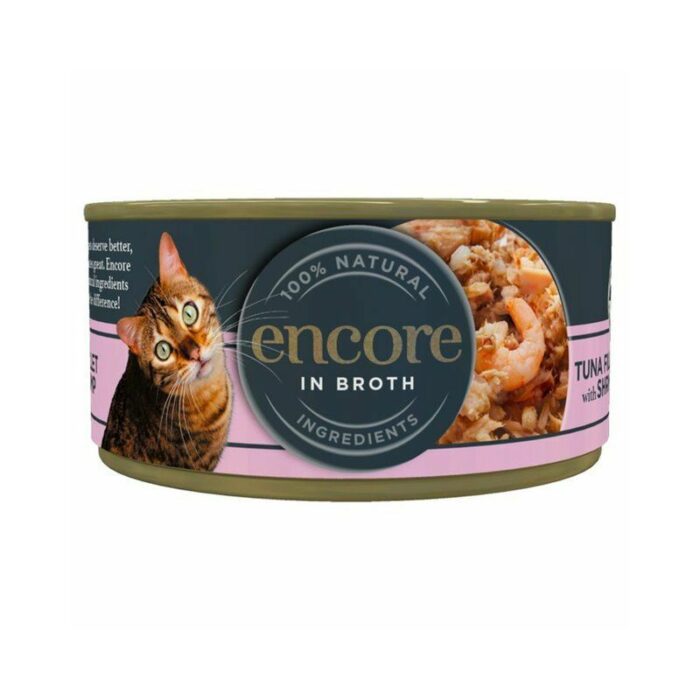 ENCORE Tuna fillet with Shrimp 70g - konservi kaķiem — изображение 2