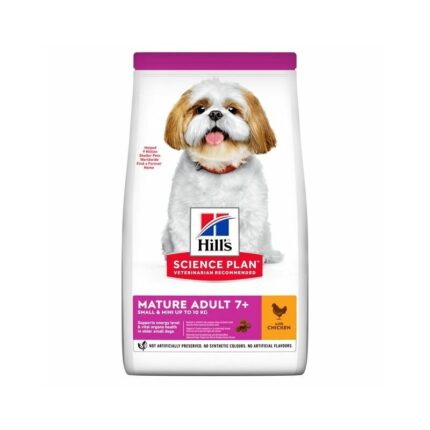 Hills Science Plan Dog Mature Adult 7+ Small & Mini 1.5kg barība suņiem