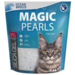 Magic Pearls Silikona smiltis kaķu tualetei Ocean Breeze 7.6 L