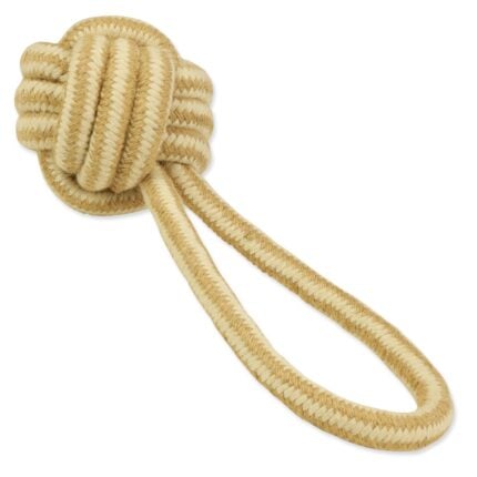 Dog Fantasy Jute ball tugger,28cm – rotaļlieta suņiem