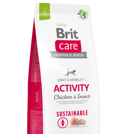 Brit Care Sustainable Activity Chicken&Insect sausā suņu barība 12kg
