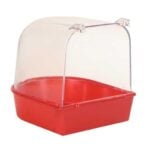 Trixie Aksesuārs putnu būriem : Bath House, semi/circle 15*13*13cm.