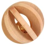Trixie Rotaļlieta grauzējiem : Slat ball with bell, ø 6 cm - Image 2