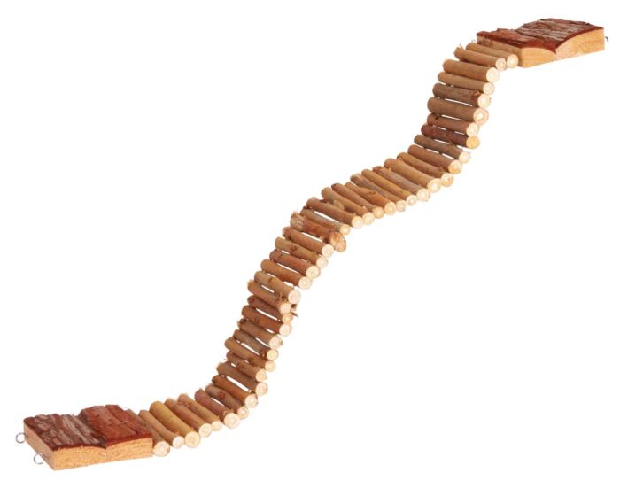 Trixie Aksesuārs grauzēju būrim : Natural Living ladder, 7×55 cm. - Image 3