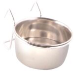 Trixie Bļoda putniem :, nerūsējošā tērauda bļoda ar turētāju, 150ml, 7cm — изображение 2