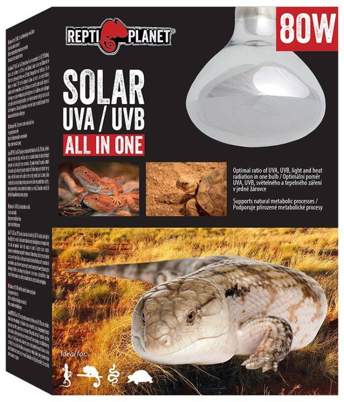 Repti Planet Spuldze terārija lampai : Bulb Solar UVA & UVB  80W — изображение 1