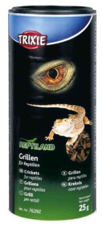 Trixie Papildbarība reptiļiem : Crickets, dried, 250 ml/25 g.