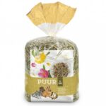 Witte Molen Papildbarība grauzējiem un maziem dzīvniekiem : Puur MEADOW HAY FLOWERS 500g