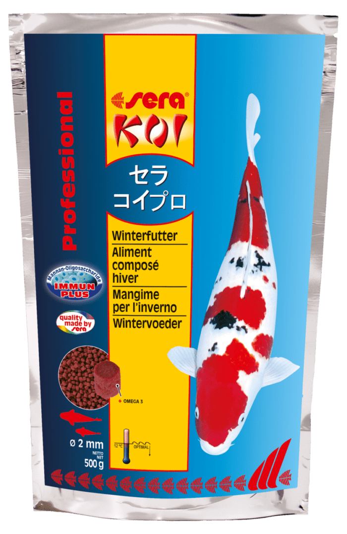 Sera Barība dīķa zivīm : KOI Professional Winter Food, 500g — изображение 1