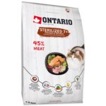 Ontario Sausā barība kaķiem Cat Sterilised 7+, 6.5 kg