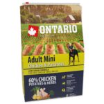 Ontario Sausa barība suņiem Dog Adult Mini Chicken and Potatoes, 2,25 kg