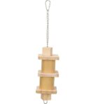 Trixie Rotaļliet/barotava putniem : Snack toy, bamboo/wood, 35 cm