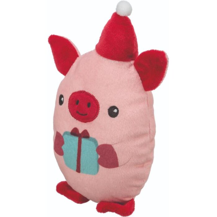 Trixie Ziemassvētku rotaļlieta - Xmas pig, plush, 19 cm — изображение 2
