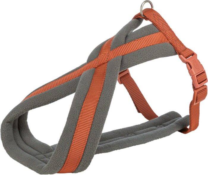 Trixie Krūšu siksna - Premium touring harness,L: 60-100 cm/25 mm, rust — изображение 1