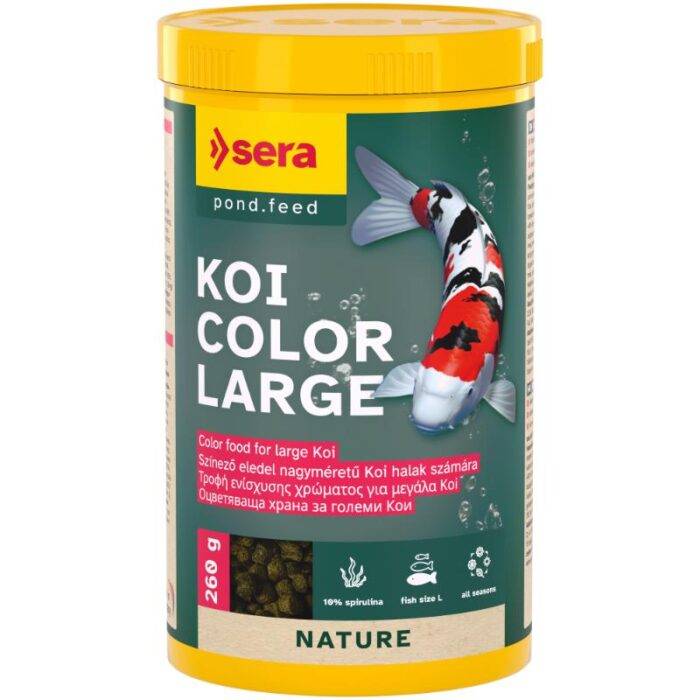 Sera Barība dīķa zivīm - KOI Color Large, 1000ml (360g) — изображение 1