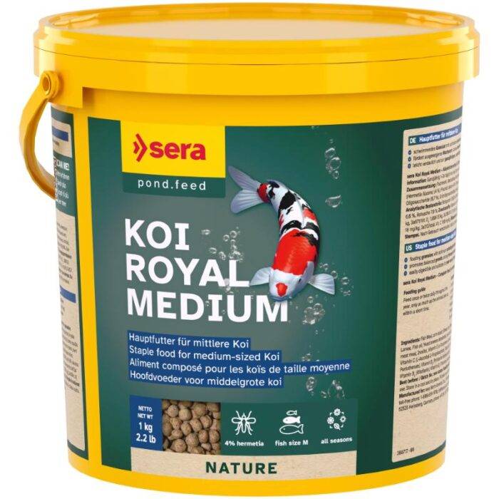 Sera Barība dīķa zivīm - KOI Royal Medium, 3800ml (1kg) — изображение 1
