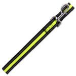 Dog Fantasy Leash Neoprene M/L lime 2,5x120cm – pavada suņiem