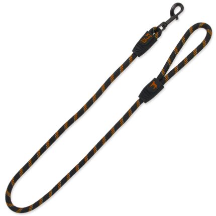 Dog Fantasy Leash provaz L orange 1,3x120cm – pavada suņiem