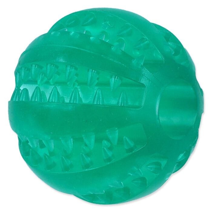 Dog Fantasy TPR Dental Fun Baseball – rotaļlieta suņiem, 6 cm - Image 1