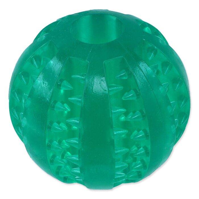 Dog Fantasy TPR Dental Fun Baseball – rotaļlieta suņiem, 7 cm - Image 1