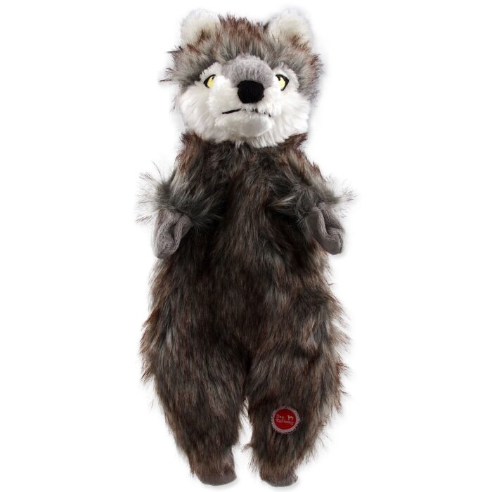 Plaček Rotaļlieta dzīvniekiem Dog Fantasy Skinneeez plush wolf 34 cm - Image 1