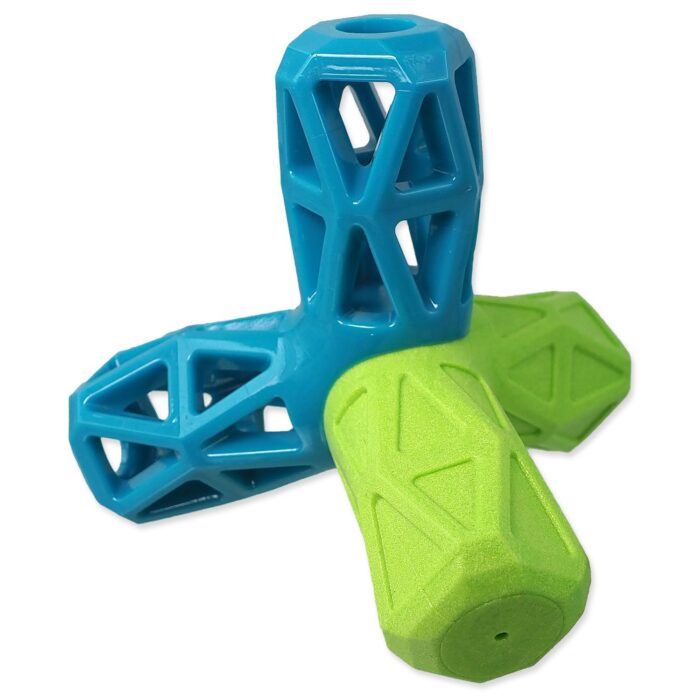 Dog Fantasy Squeaking four angel Blue/green – rotaļlieta suņiem - Image 1
