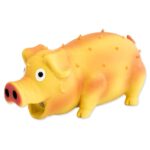 Dog Fantasy Toy Latex pig with sound mix 21cm – rotaļlieta suņiem