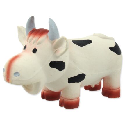 Dog Fantasy Toy Latex cow with sound 18cm – rotaļlieta suņiem