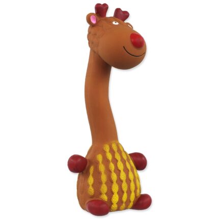 Dog Fantasy Toy Latex giraffe mix 20cm – rotaļlieta suņiem