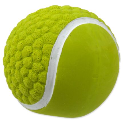 Dog Fantasy Toy Latex ball tenisový with sound 7,5cm – rotaļlieta suņiem