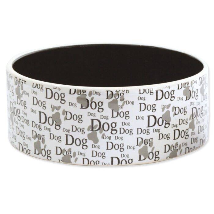 Dog Fantasy Ceramic dog bowl 20x7.5cm - Image 1