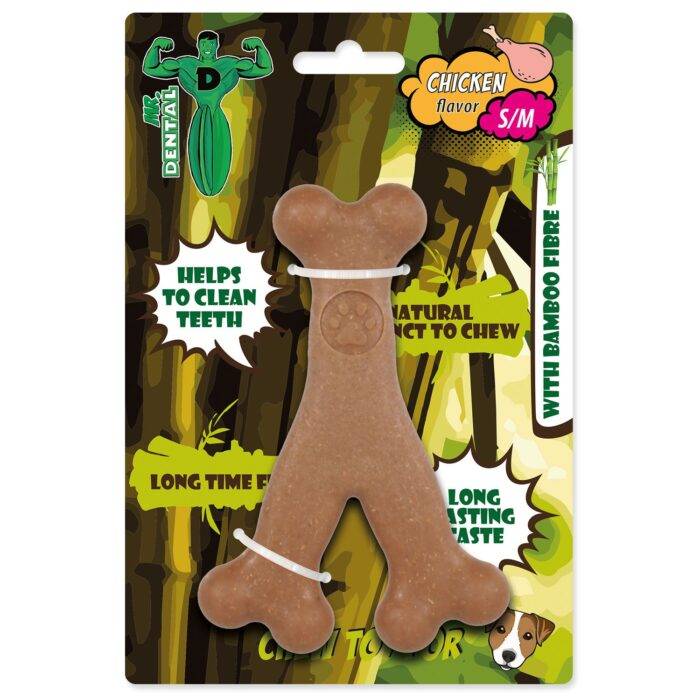 Mr. Dental chewing toy bambone ypsilon chicken S/M - Image 1
