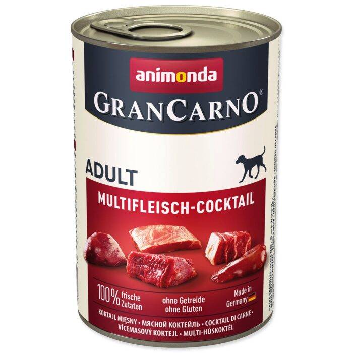 Animonda Gran Carno Adult Meat Mix 400g – konservi suņiem - Image 1