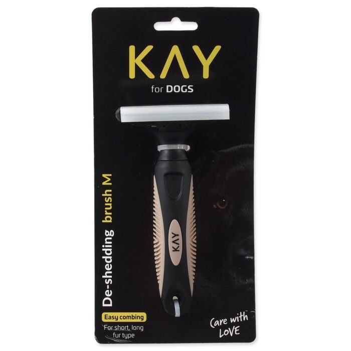 KAY Brush  de-shedding M – ķemme dzīvniekiem - Image 2