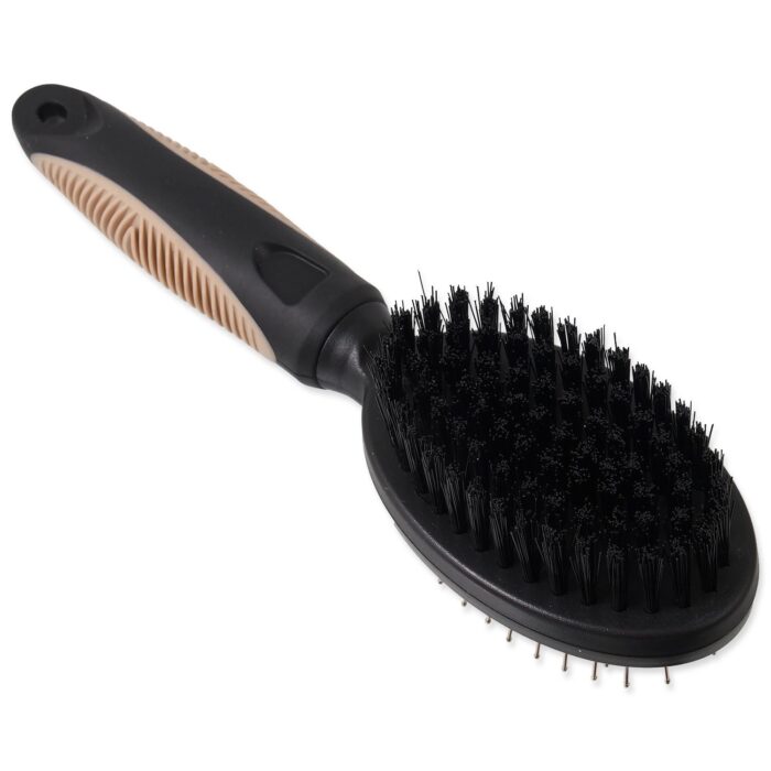 KAY Brush  double sided with nylon / wire tips bristle S – ķemme dzīvniekiem - Image 3